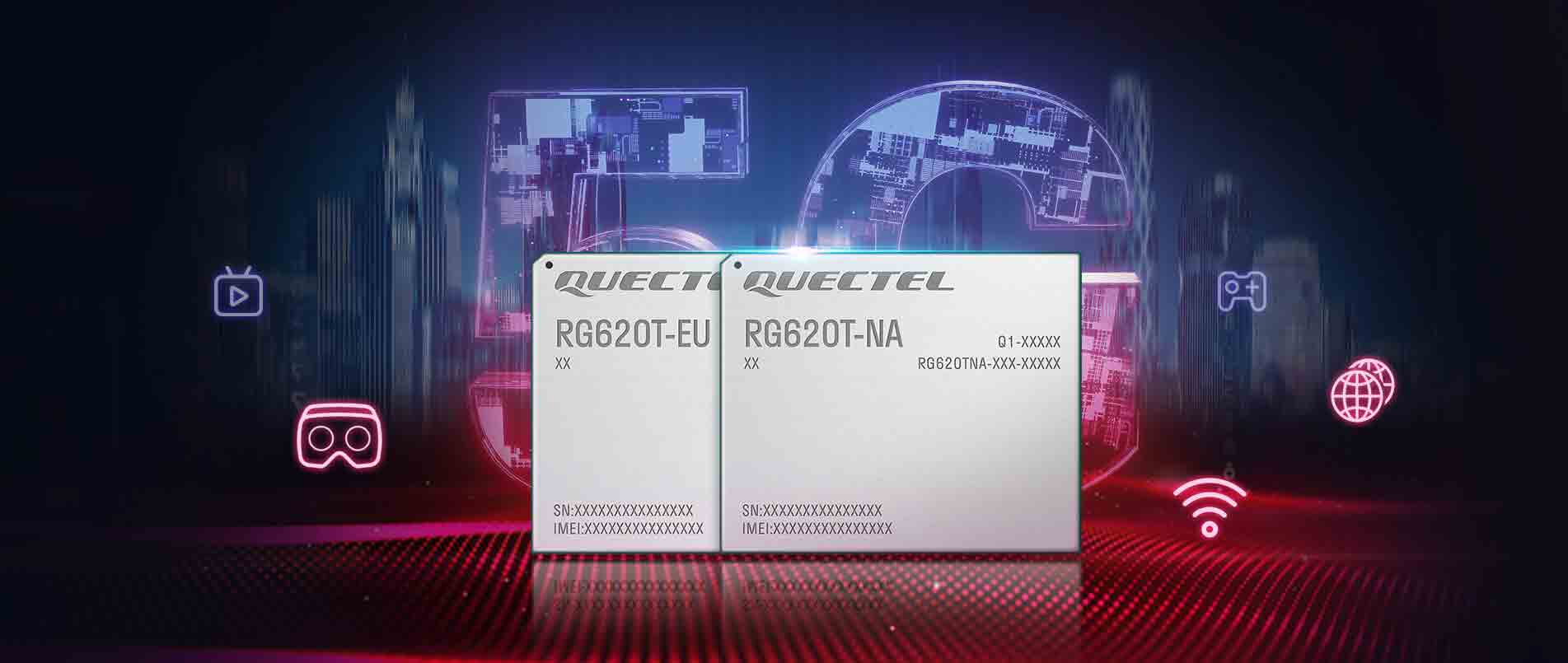 赋能全球5G FWA 市。琹ong8头号玩家基于MediaTek T830发布全新5G R16模组RG620T